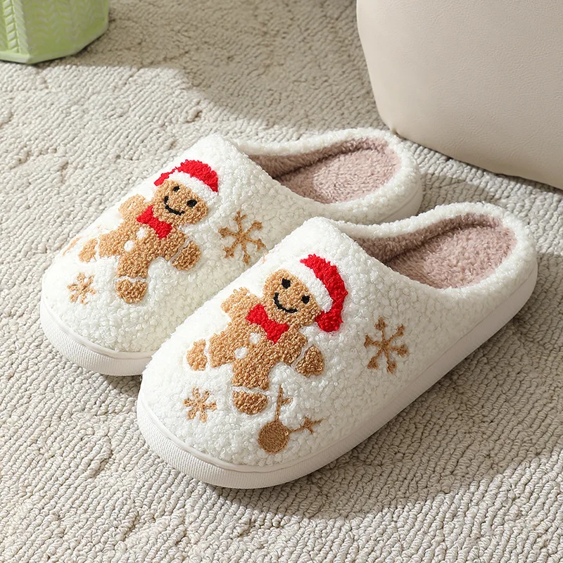 Men'S Shoes To Women'S Size - Cute Gingerbread Winter Warm Christmas Women