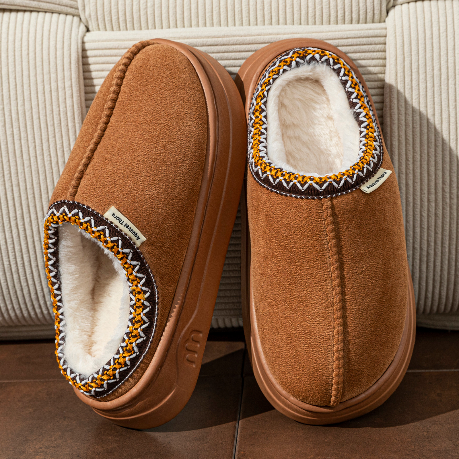 Men'S Shoes To Women'S Size - Winter Women's Slippers Boots Fashion Fuzzy