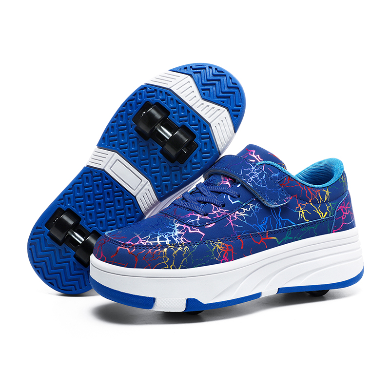 Men Shoes Men - Trendy roller skates, wear-resistant wheels, stable