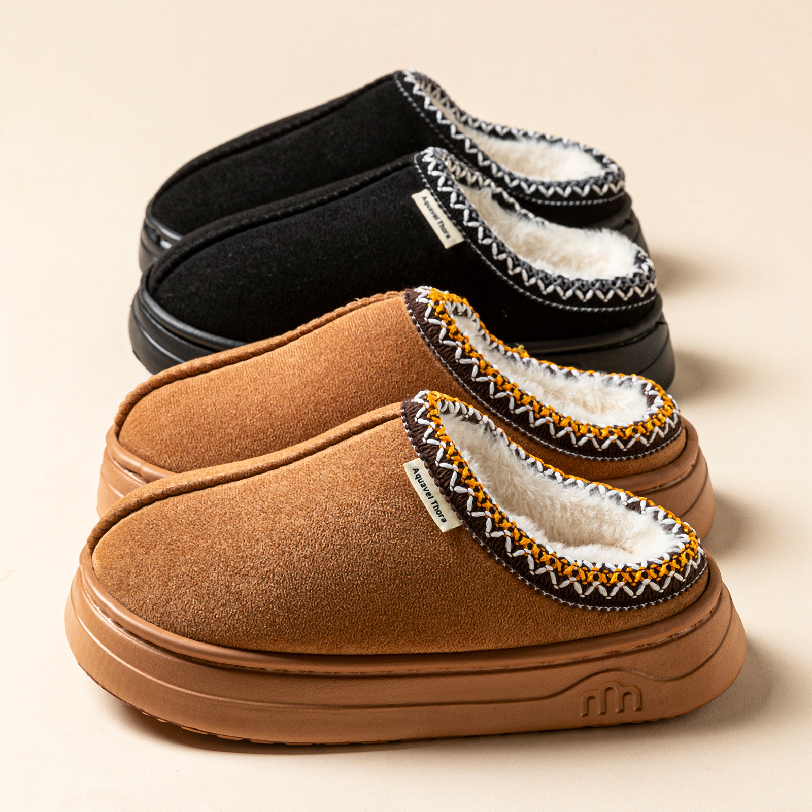 Men'S Shoes To Women'S Size - Winter Anti-slip Women's Soft Slipper Boots