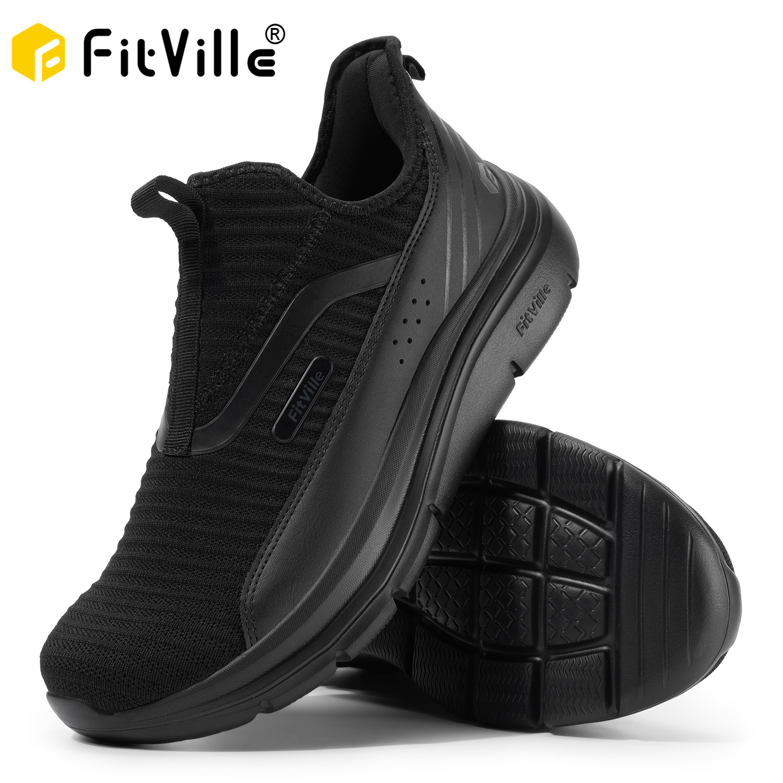 Men Shoes Size Chart - Fitville Wide Men's Shoes Fitness Walking