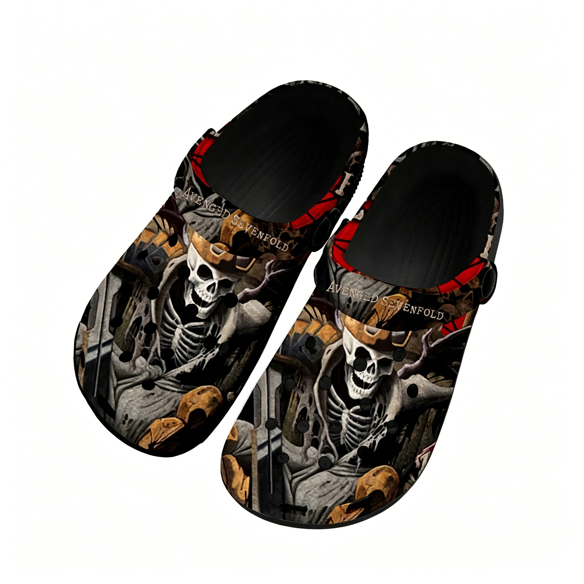 Men Shoes Black - Avenged Sevenfold Water Shoes Home Garden