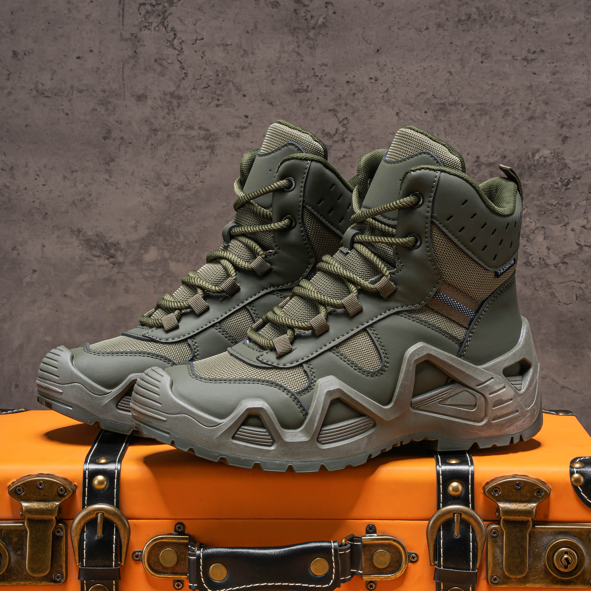 Men Shoes Everyday - Men's high top boots, hiking boots,