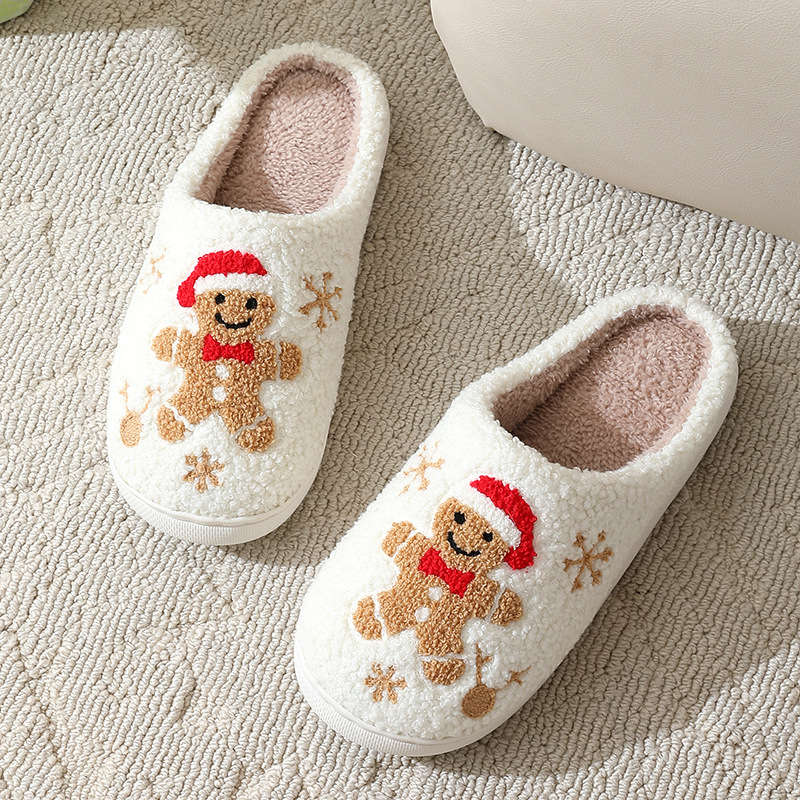 Cute Gingerbread Winter Warm C - Men'S Shoes To Women'S Size avaliação e preço