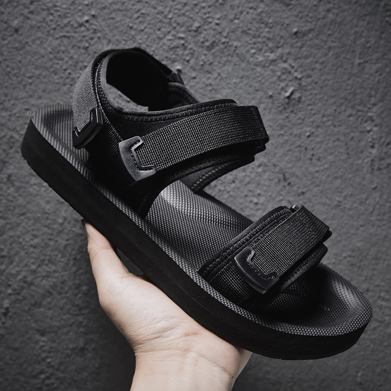 Adjustable Flat Sandals For Wi - Men Shoes Velcro avaliação e preço