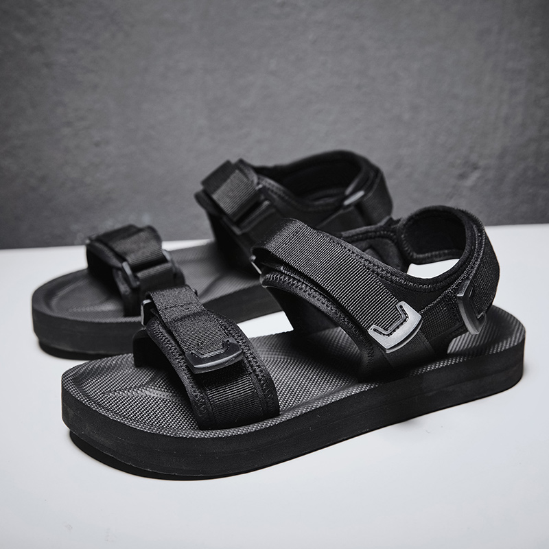 Adjustable Flat Sandals For Wi - Men Shoes Velcro avaliação e preço