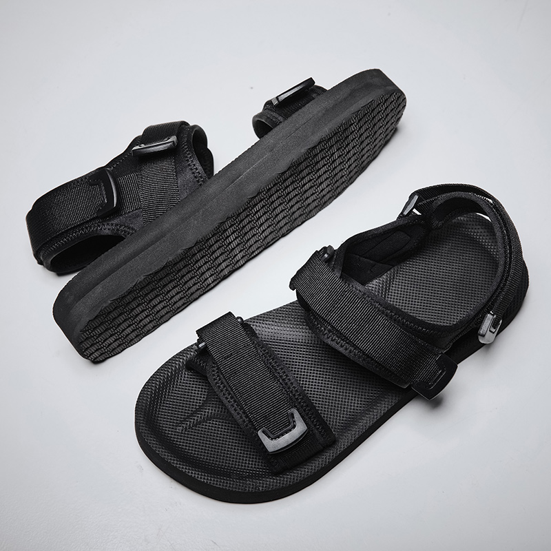 Adjustable Flat Sandals For Wi - Men Shoes Velcro avaliação e preço