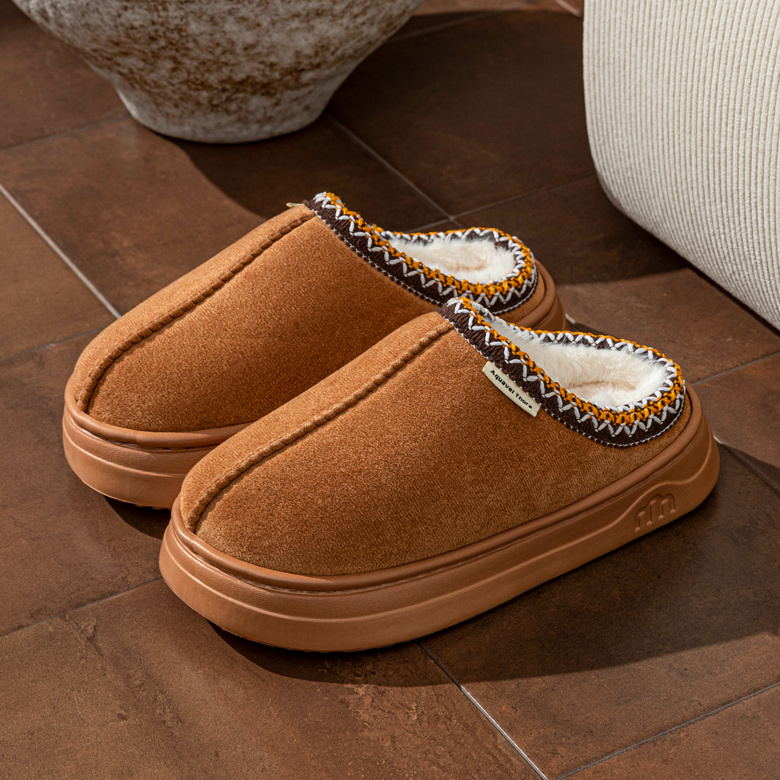Winter Women's Slippers Boots  - Men'S Shoes To Women'S Size avaliação e preço