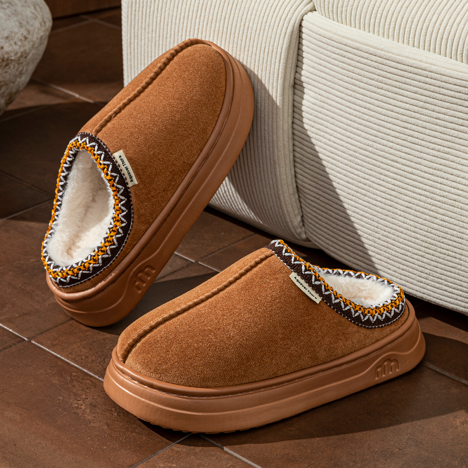 Winter Women's Slippers Boots  - Men'S Shoes To Women'S Size avaliação e preço