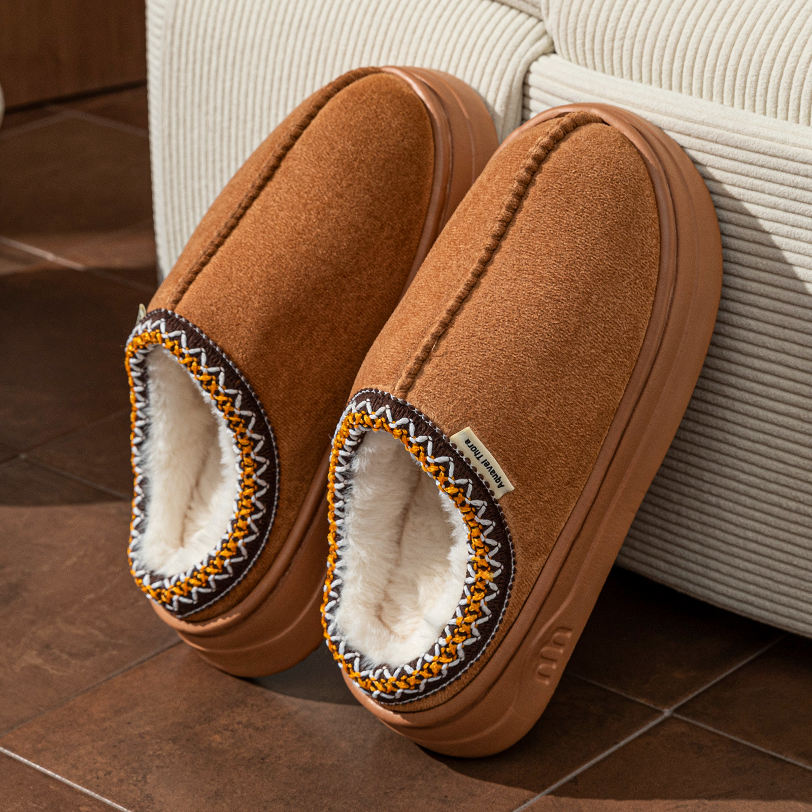 Winter Women's Slippers Boots  - Men'S Shoes To Women'S Size avaliação e preço