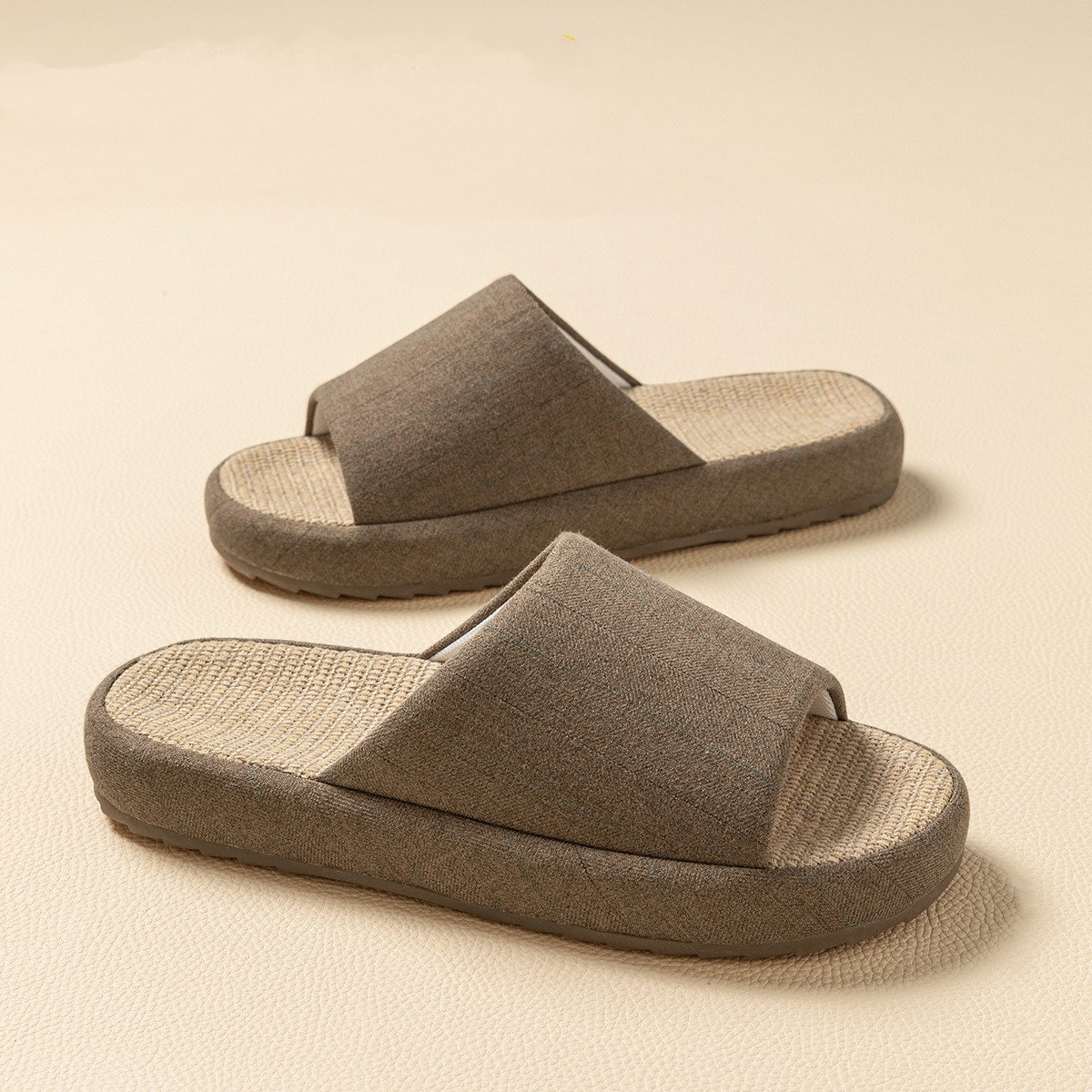 Summer Women Home Slippers Lin - Men'S Shoes To Women'S Size avaliação e preço