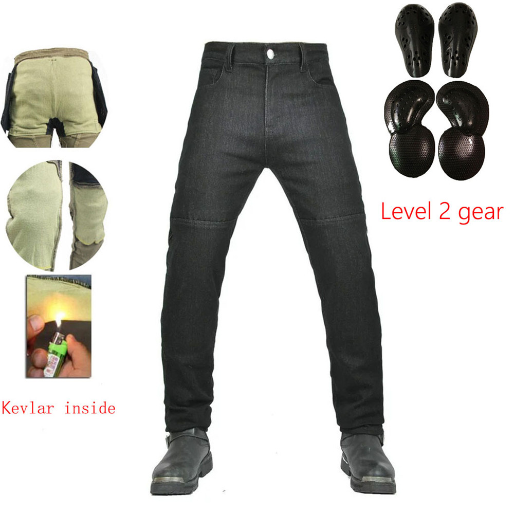 Motorcycle Riding Jeans Pants  - Men'S Shoes For Jeans avaliação e preço