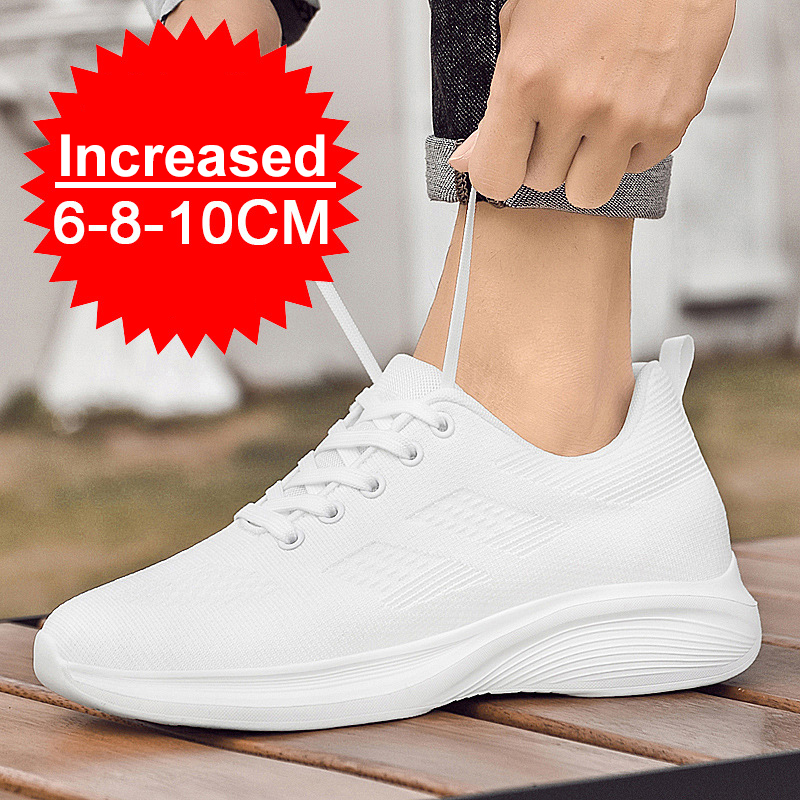 Flying Weaving Breathable Incr - Men Shoes Size Chart avaliação e preço