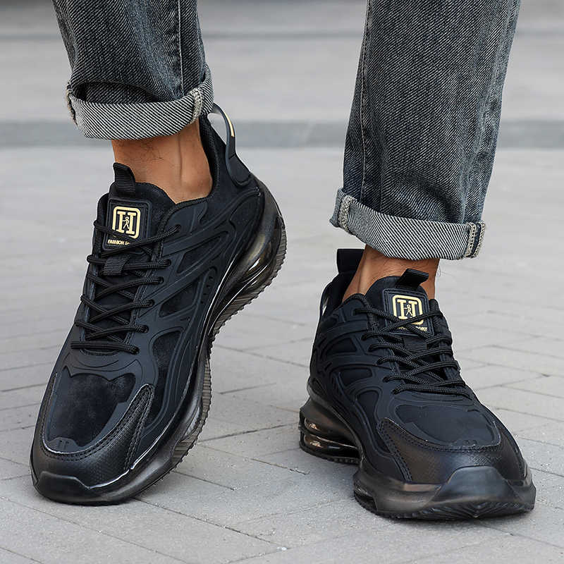 Legitimate Leather Road Skate  - Men Shoes Black avaliação e preço