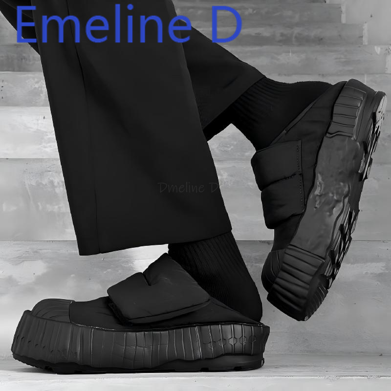 Step On Couple's Snow Boots Th - Men Shoes Velcro avaliação e preço