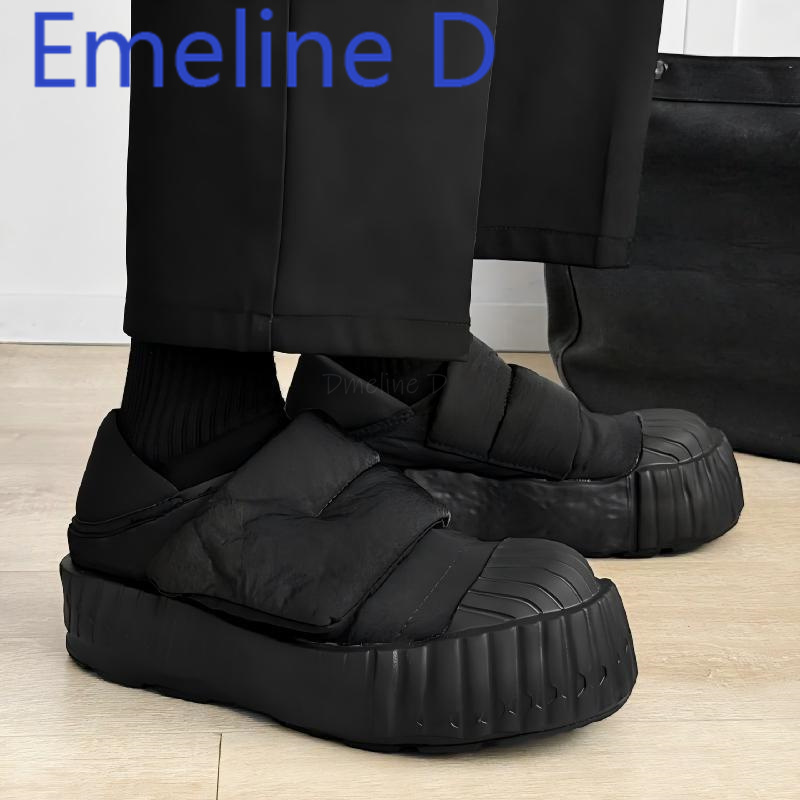 Step On Couple's Snow Boots Th - Men Shoes Velcro avaliação e preço