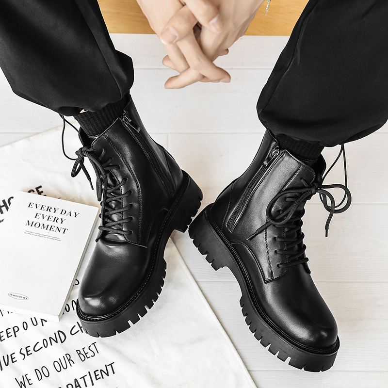 2025 Trend Men Boots Sneakers  - Men Shoes Everyday avaliação e preço