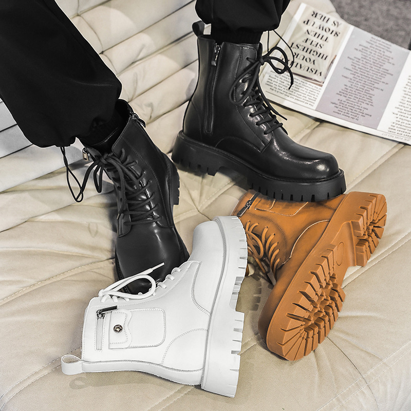 2025 Trend Men Boots Sneakers  - Men Shoes Everyday avaliação e preço