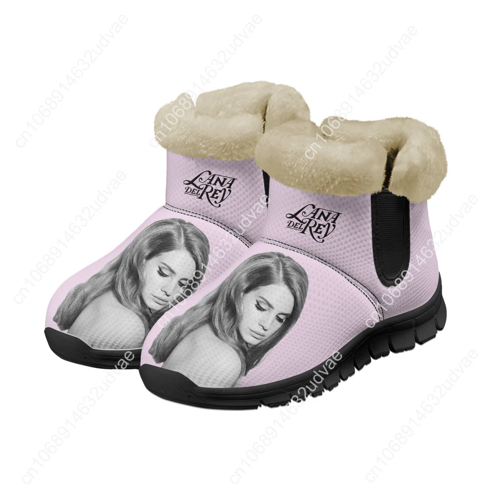 Lana Del Rey Singer Plush Shoe - Men Shoes Black avaliação e preço