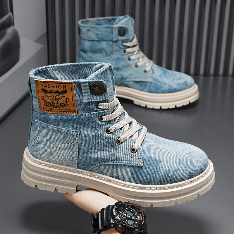 Spring High Top Mens Shoes 202 - Men Shoes Everyday avaliação e preço