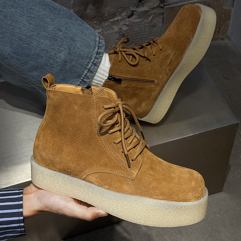 Thick Soled Height Increasing  - Men'S Shoes To Increase Height avaliação e preço
