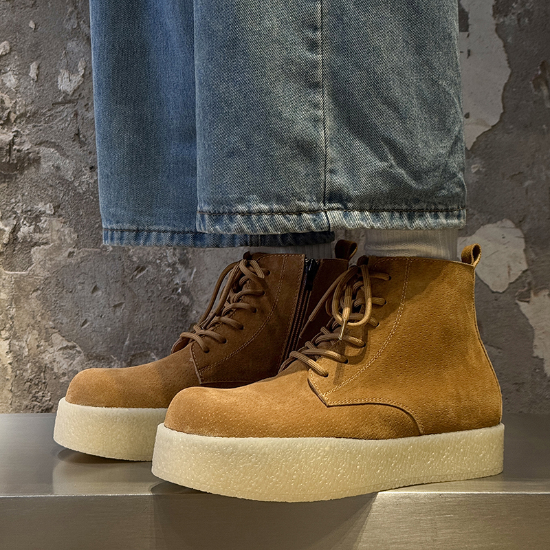 Thick Soled Height Increasing  - Men'S Shoes To Increase Height avaliação e preço