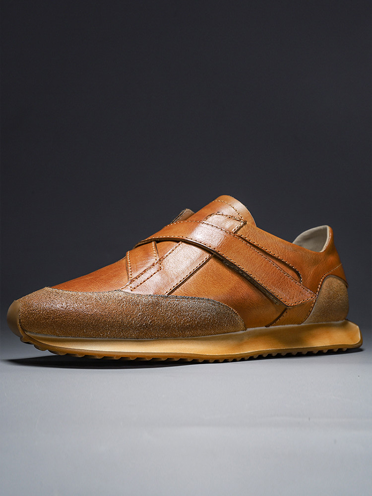Retro Men's Shoes New Velcro T - Men Shoes Velcro avaliação e preço