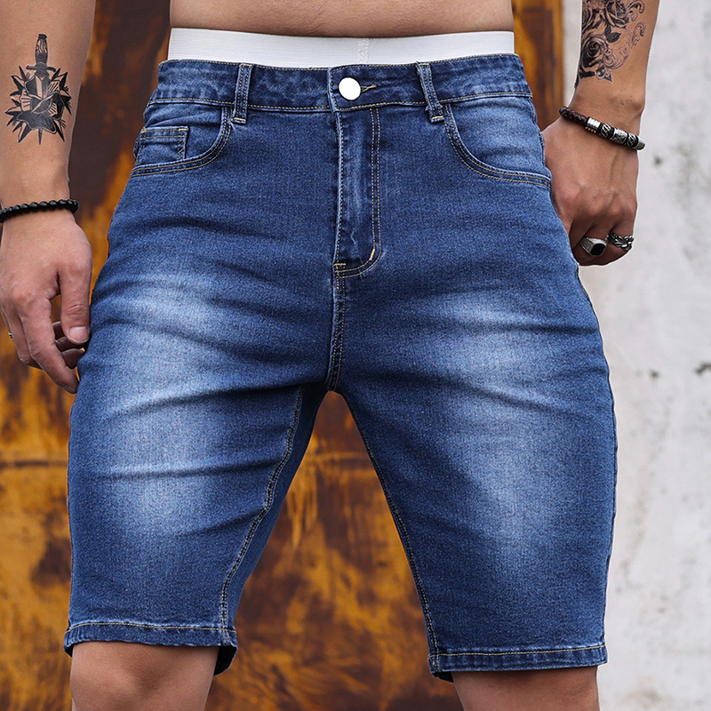 2026 Mens Stretch Denim Shorts - Men'S Shoes For Jeans avaliação e preço
