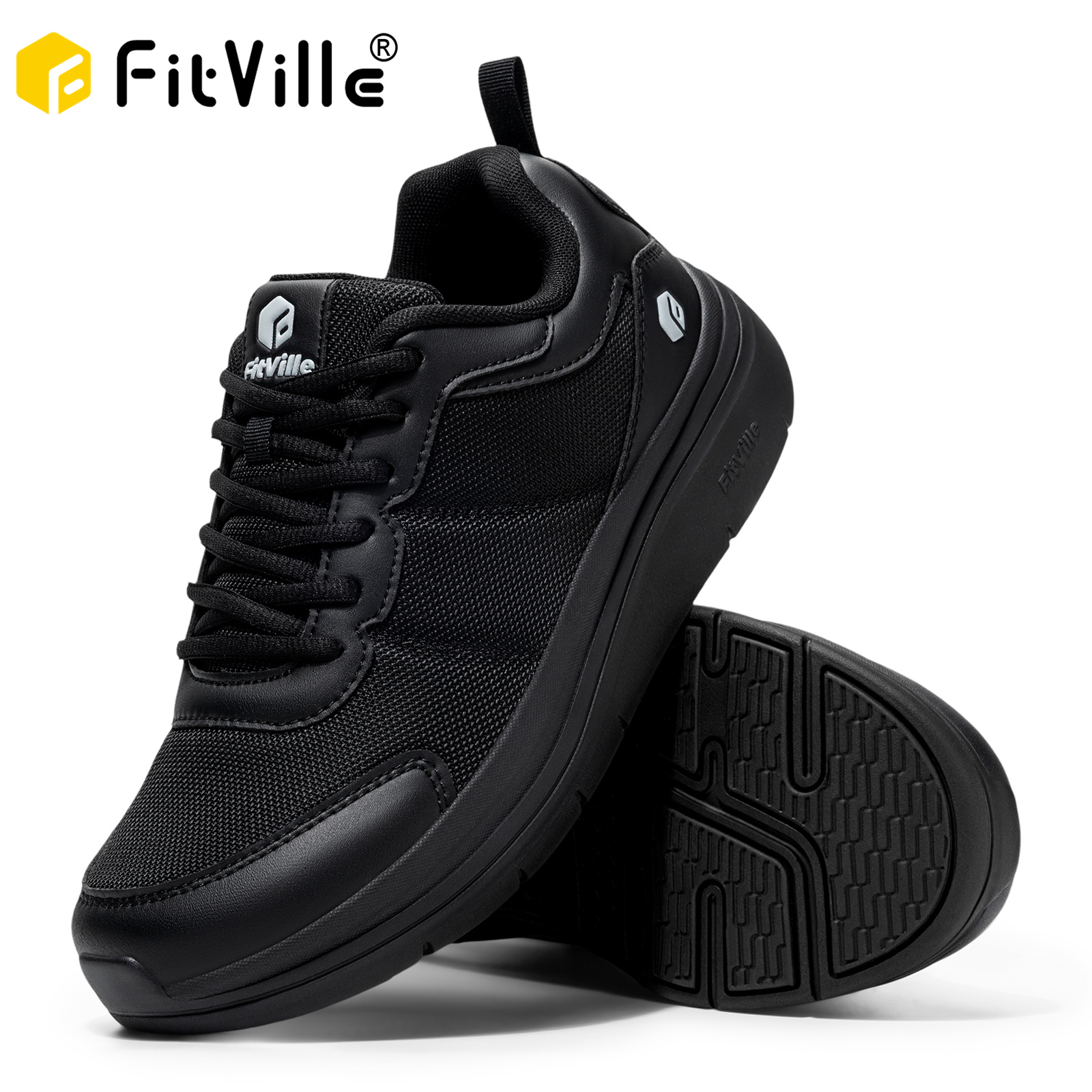 FitVille Men's Walking Shoes W - Men Shoes Size Chart avaliação e preço