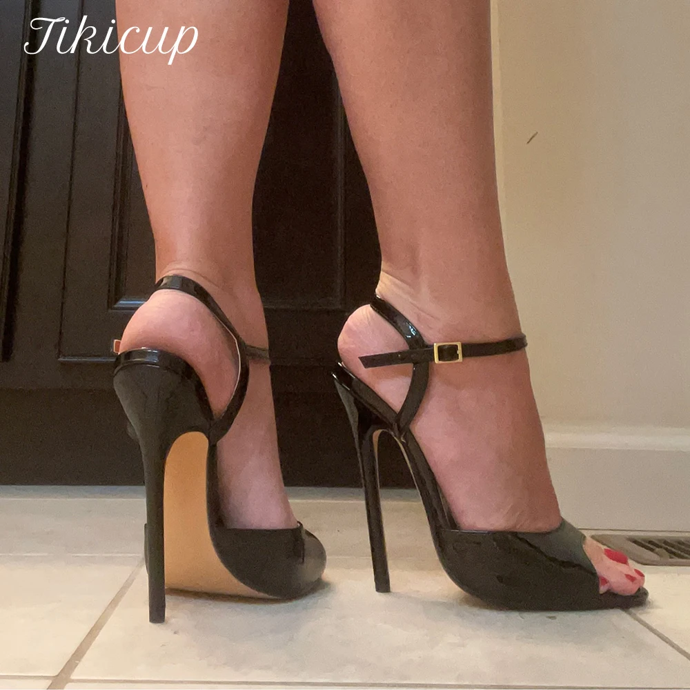 Tikicup Plus Size Summer Sexy  - Men Shoes Black avaliação e preço