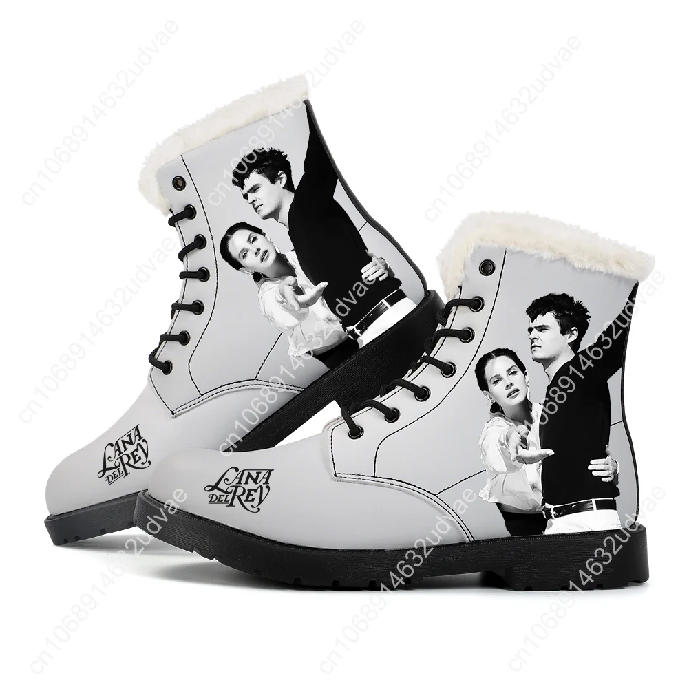Lana Del Rey Singer Plush Boot - Men'S Shoes Quality avaliação e preço