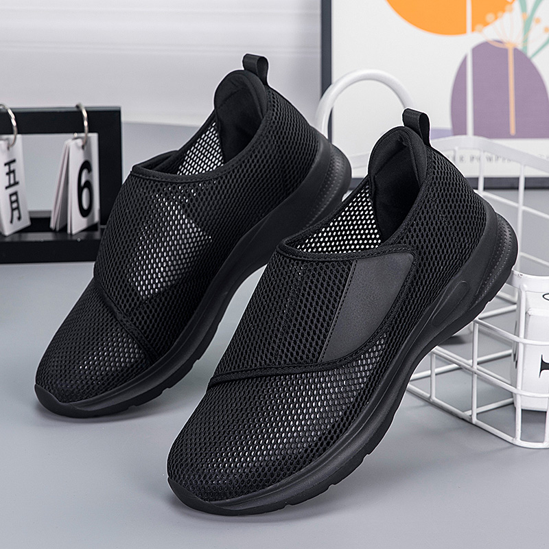 YUYIN Men's Summer Breathable  - Men Shoes Velcro avaliação e preço