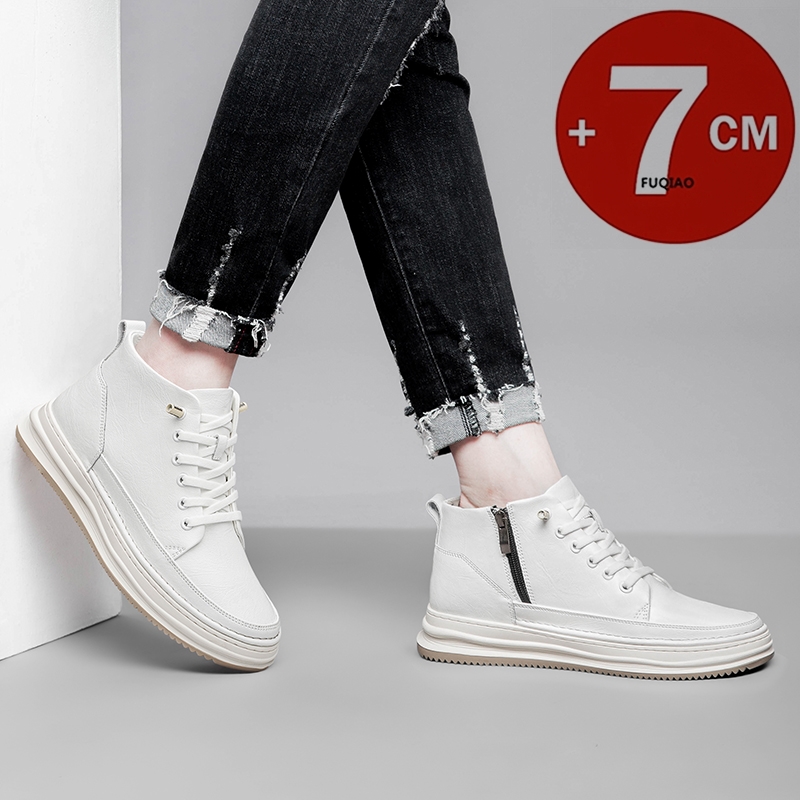 High-top Men Inner Heightening - Men'S Shoes To Increase Height avaliação e preço