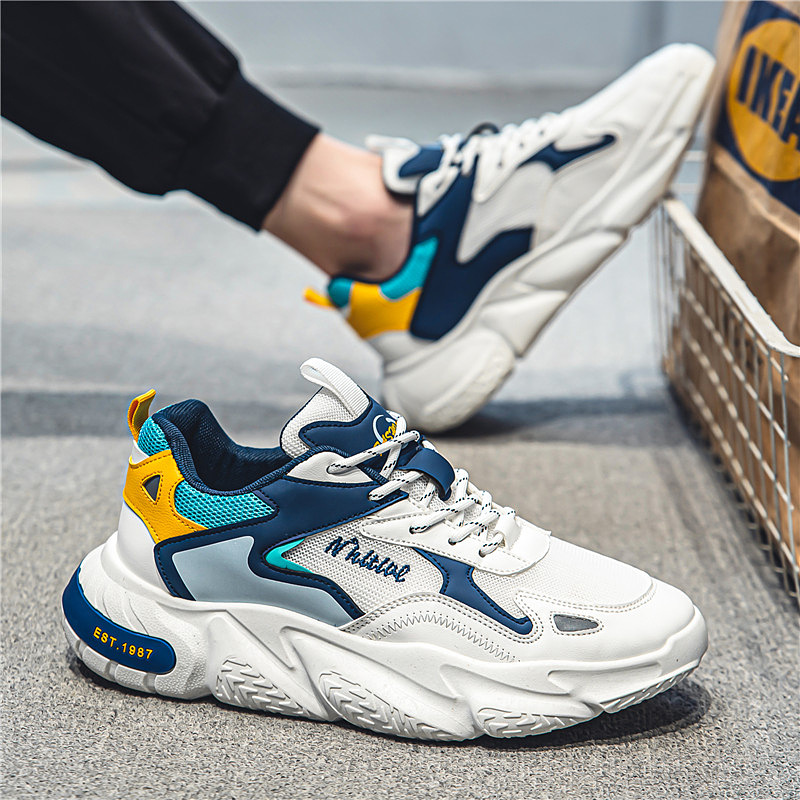 Fashion Men's Sneakers Breatha - Men Shoes Size Chart avaliação e preço