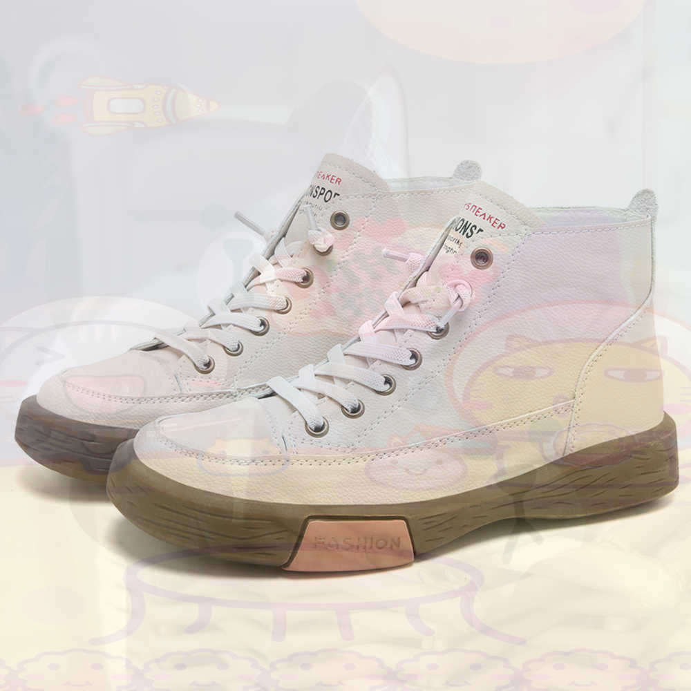 High Top Hi Cut Offers Skatebo - Men Shoes White Colour avaliação e preço