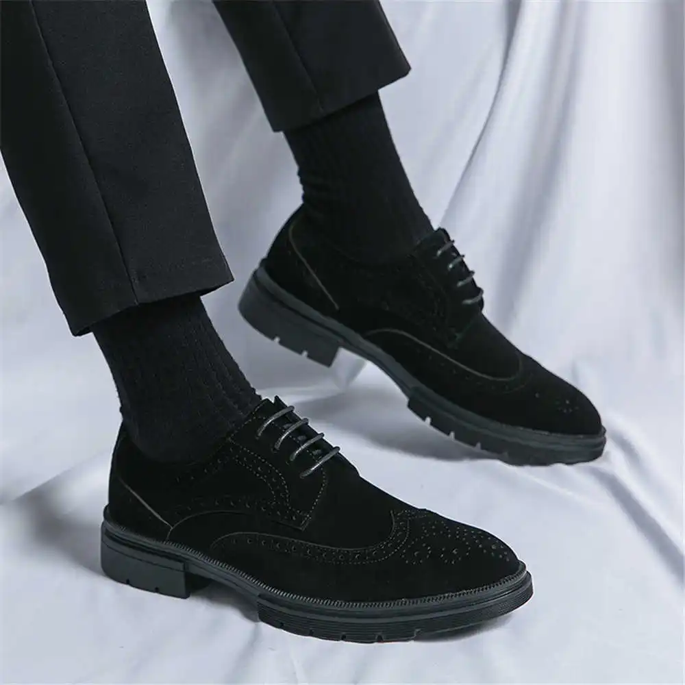 40-41 Height Up Designer Men's - Men Shoes Black avaliação e preço