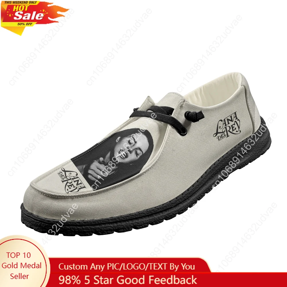 Lana Del Rey Singer Loafers Me - Men Shoes Black avaliação e preço