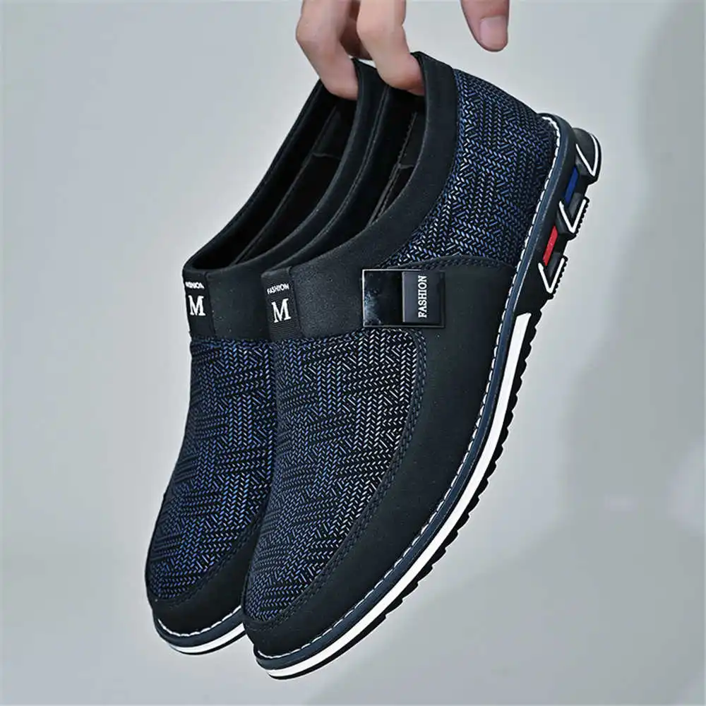 Dark Blue 44-45 Summer Shoes S - Men Shoes White Colour avaliação e preço