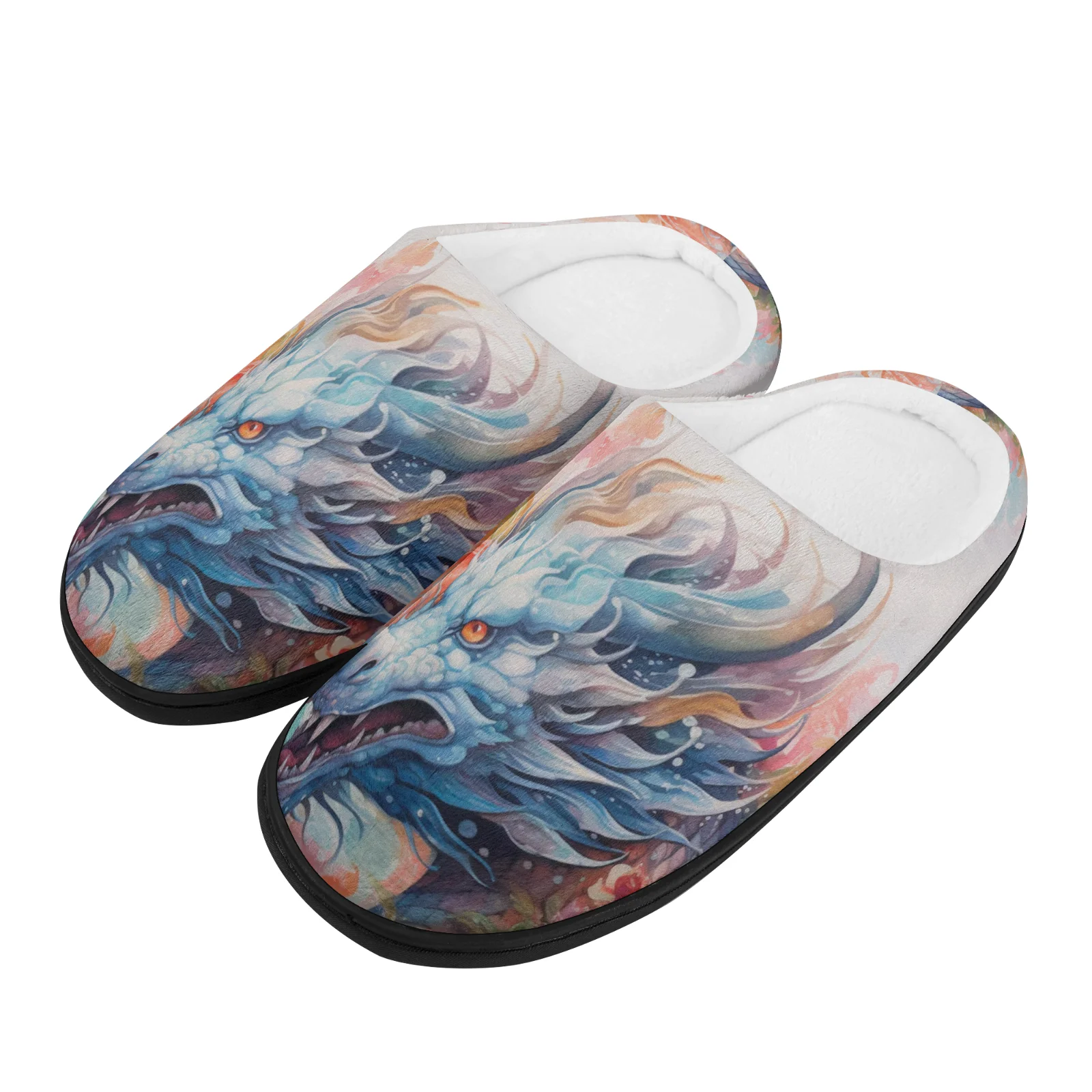 Dragon Totem Home Cotton Slipp - Men'S Shoes Quality avaliação e preço