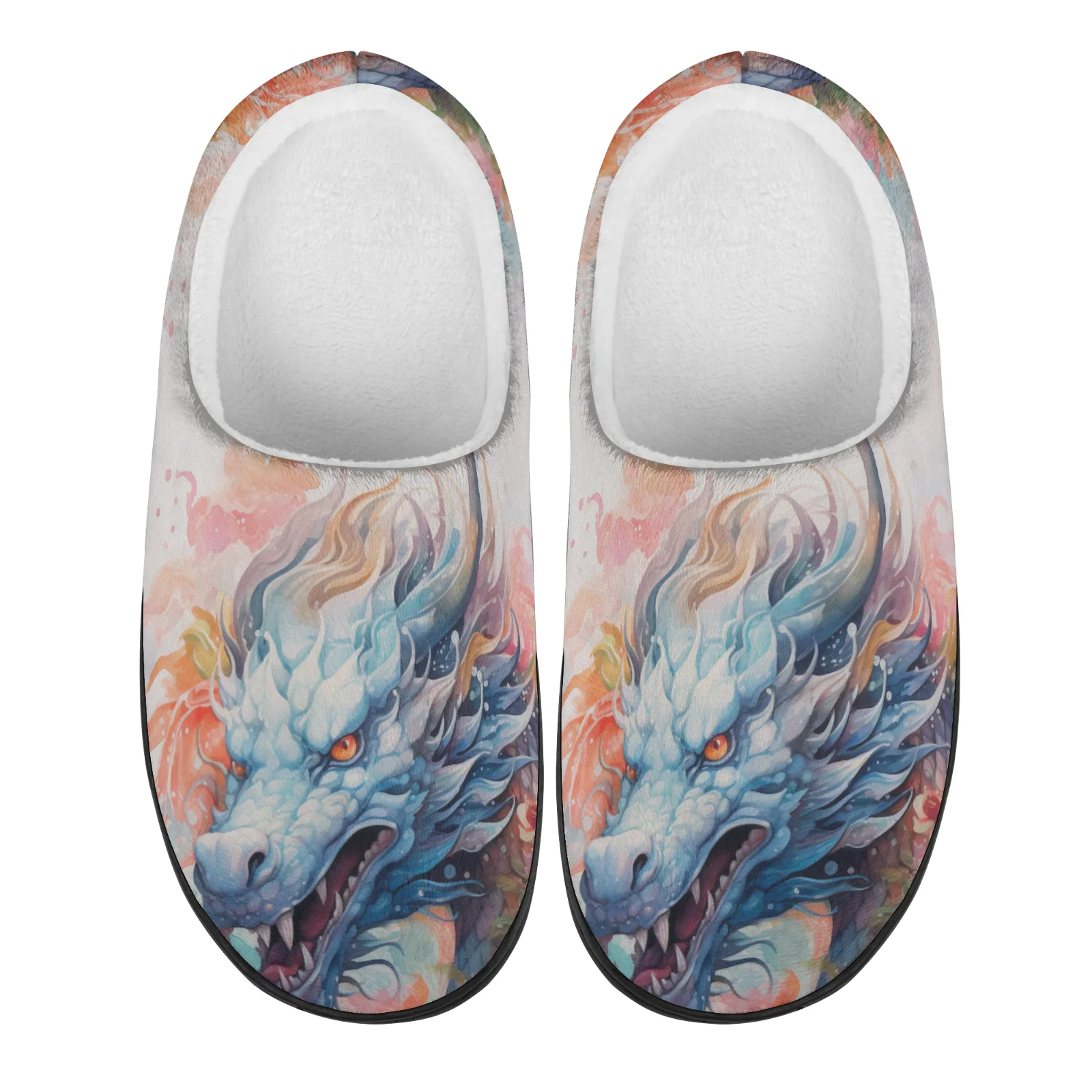 Dragon Totem Home Cotton Slipp - Men'S Shoes Quality avaliação e preço