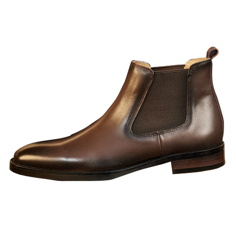 Retro Elegant Mens Chelsea Boo - Men Shoes For Wedding avaliação e preço