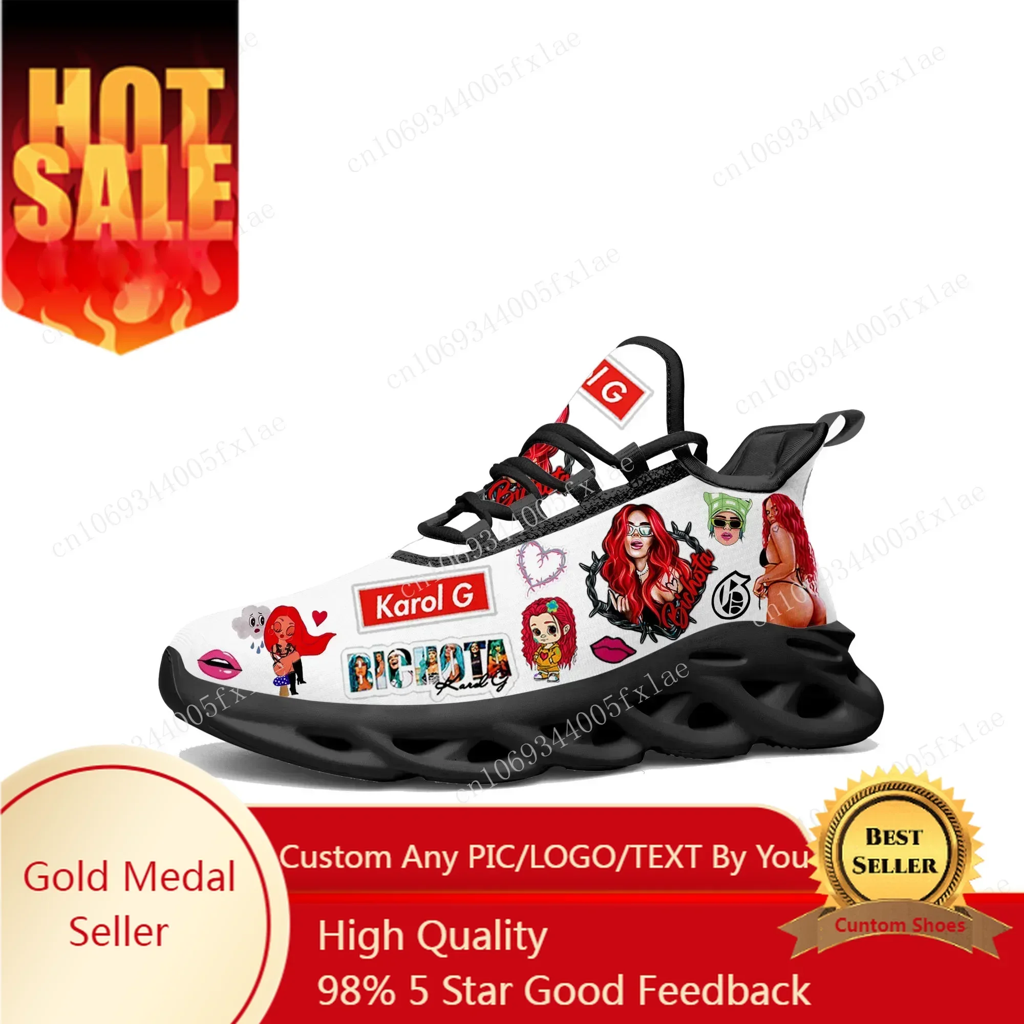 Karol G Bichota Flats Sneakers - Men Shoes Black avaliação e preço
