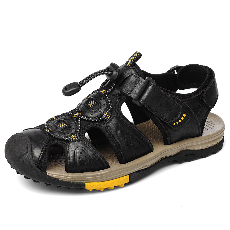 Large Size New Summer Men's To - Men Shoes Velcro avaliação e preço