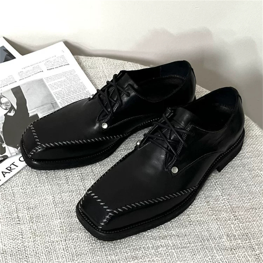 Derby Shoes for Men British St - Men Shoes For Wedding avaliação e preço