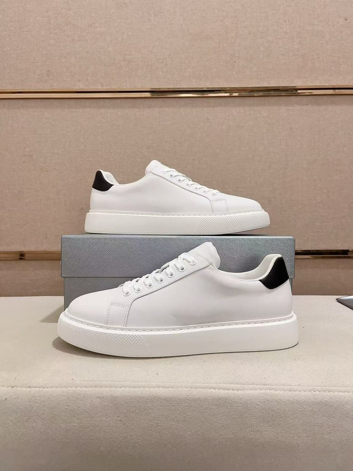 Luxury Genuine Leather Sneaker - Men'S Shoes To Increase Height avaliação e preço