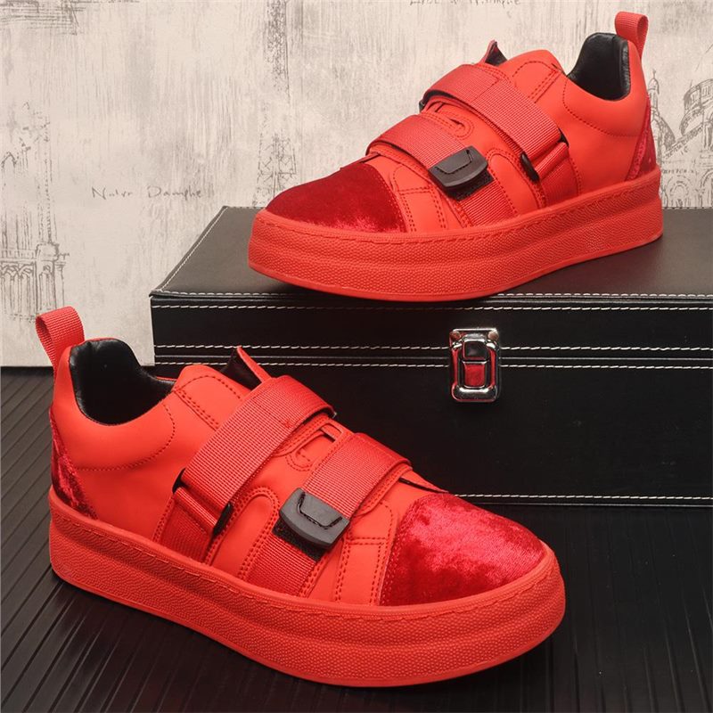 Velcro men's shoes autumn and  - Men Shoes Velcro avaliação e preço