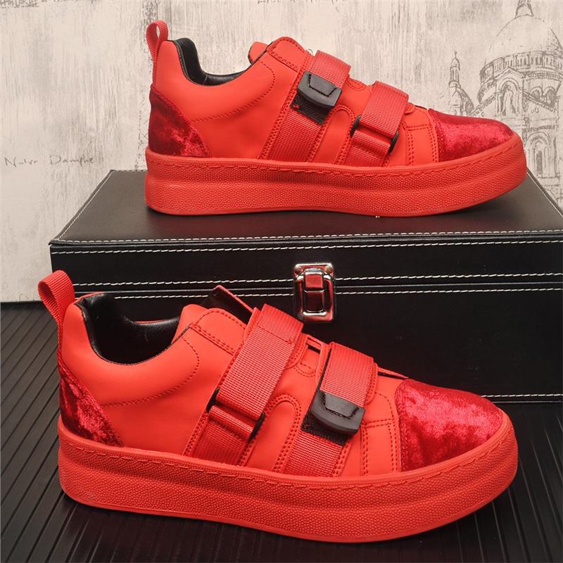 Velcro men's shoes autumn and  - Men Shoes Velcro avaliação e preço