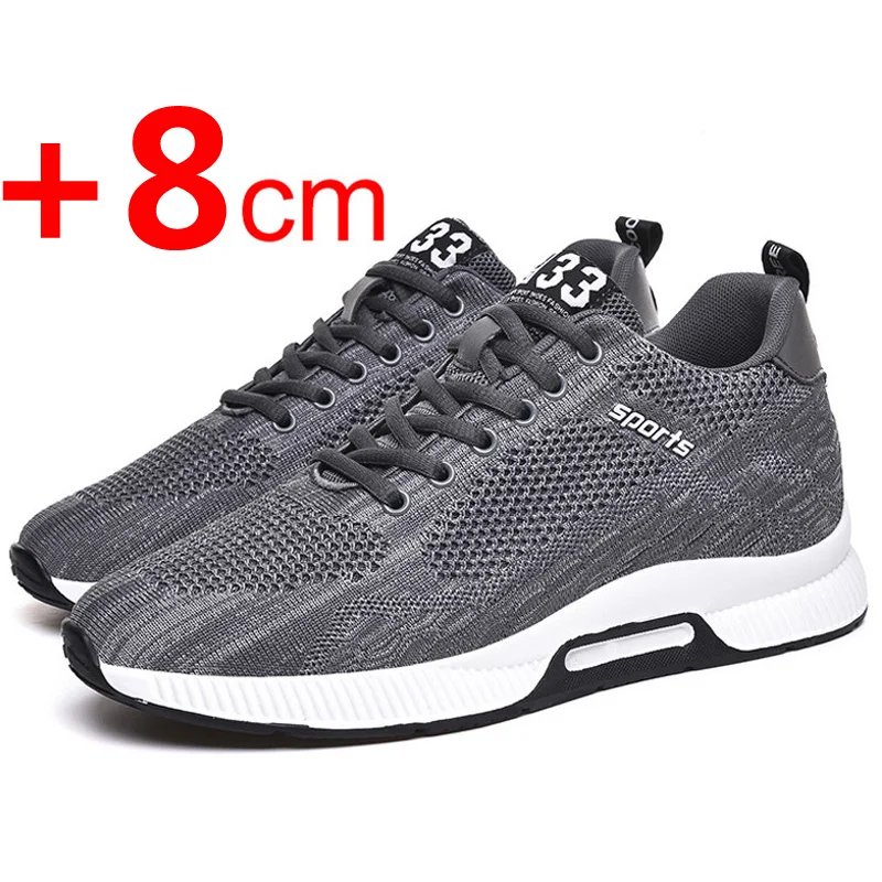 Men Increase Insole 6CM Sports - Men Shoes Size Chart avaliação e preço
