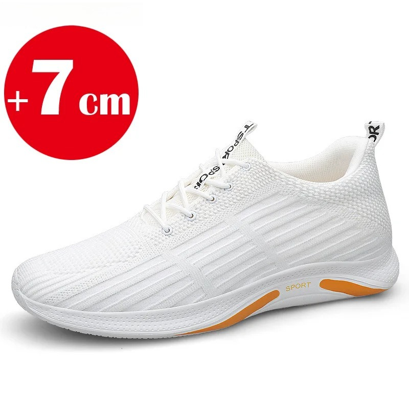 Summer Men Elevator Shoes Brea - Men'S Shoes To Increase Height avaliação e preço