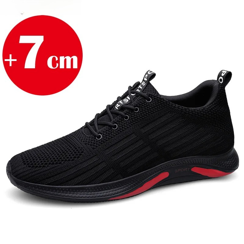 Summer Men Elevator Shoes Brea - Men'S Shoes To Increase Height avaliação e preço